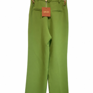 Imagem de uma Calça Pantalona Verde Lima